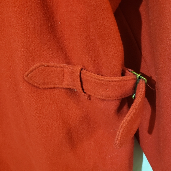 Woolrich wool coat red long coat - Picture 5 of 13